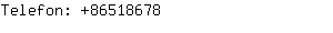 Telefon: 8651....
