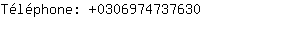 Tlphone: 030697473....