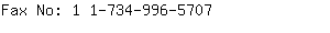 Fax No: 1 1-734-996-....