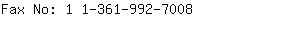 Fax No: 1 1-361-992-....