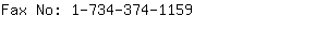 Fax No: 1-734-374-....