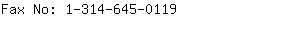 Fax No: 1-314-645-....