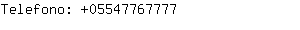 Telefono: 0554776....