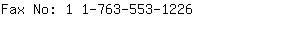 Fax No: 1 1-763-553-....