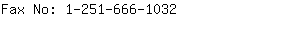 Fax No: 1-251-666-....