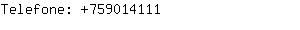 Telefone: 75901....
