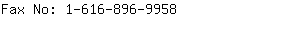 Fax No: 1-616-896-....