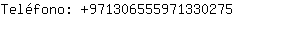 Telfono: 97130655597133....
