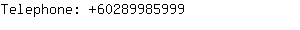 Telephone: 6028998....