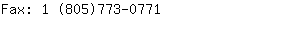 Fax: 1 (805)773-....