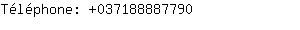 Téléphone: 03718888....