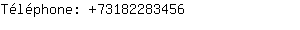 Téléphone: 7318228....