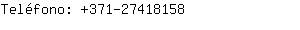 Teléfono: 371-2741....