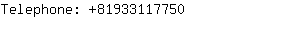 Telephone: 8193311....