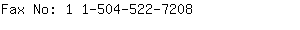 Fax No: 1 1-504-522-....