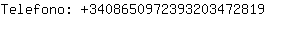 Telefono: 340865097239320347....