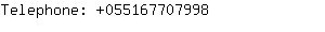 Telephone: 05516770....