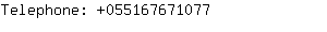 Telephone: 05516767....