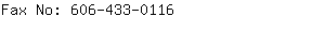 Fax No: 606-433-....