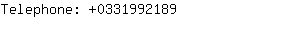 Telephone: 033199....