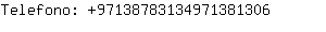 Telefono: 9713878313497138....