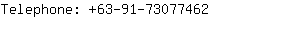 Telephone: 63-91-7307....