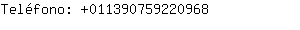 Telfono: 01139075922....