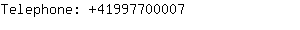 Telephone: 4199770....