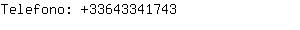 Telefono: 3364334....