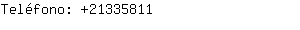 Teléfono: 2133....