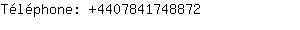 Tlphone: 440784174....