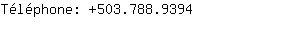 Téléphone: 503.788.....