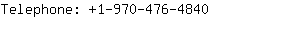 Telephone: 1-970-476-....