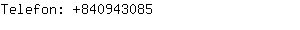 Telefon: 84094....
