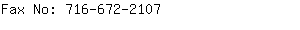 Fax No: 716-672-....