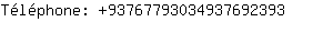 Tlphone: 9376779303493769....