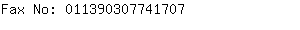 Fax No: 01139030774....