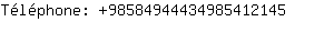 Tlphone: 9858494443498541....