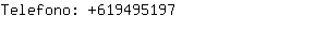 Telefono: 61949....