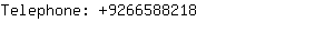 Telephone: 926658....