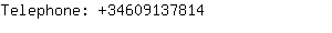 Telephone: 3460913....