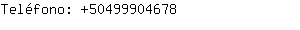 Teléfono: 5049990....