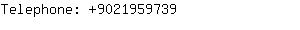 Telephone: 902195....