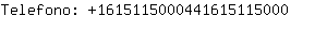 Telefono: 161511500044161511....