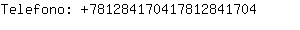 Telefono: 78128417041781284....