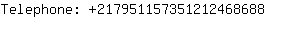 Telephone: 21795115735121246....