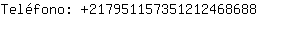 Telfono: 21795115735121246....