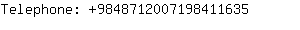 Telephone: 984871200719841....