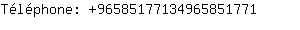 Tlphone: 9658517713496585....