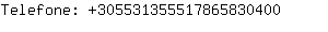 Telefone: 30553135551786583....